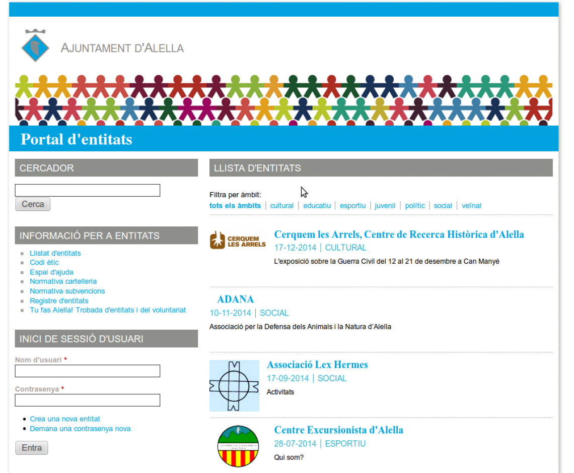 Portal Entitats d'Alella
