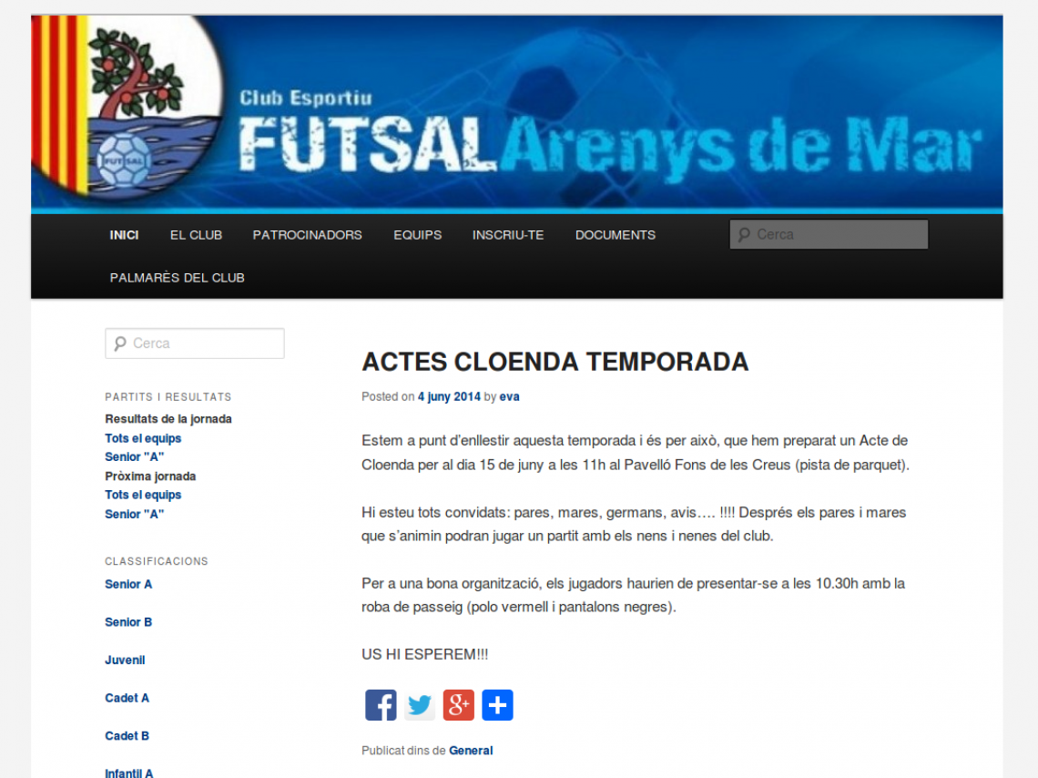 Futsal Arenys de Mar 