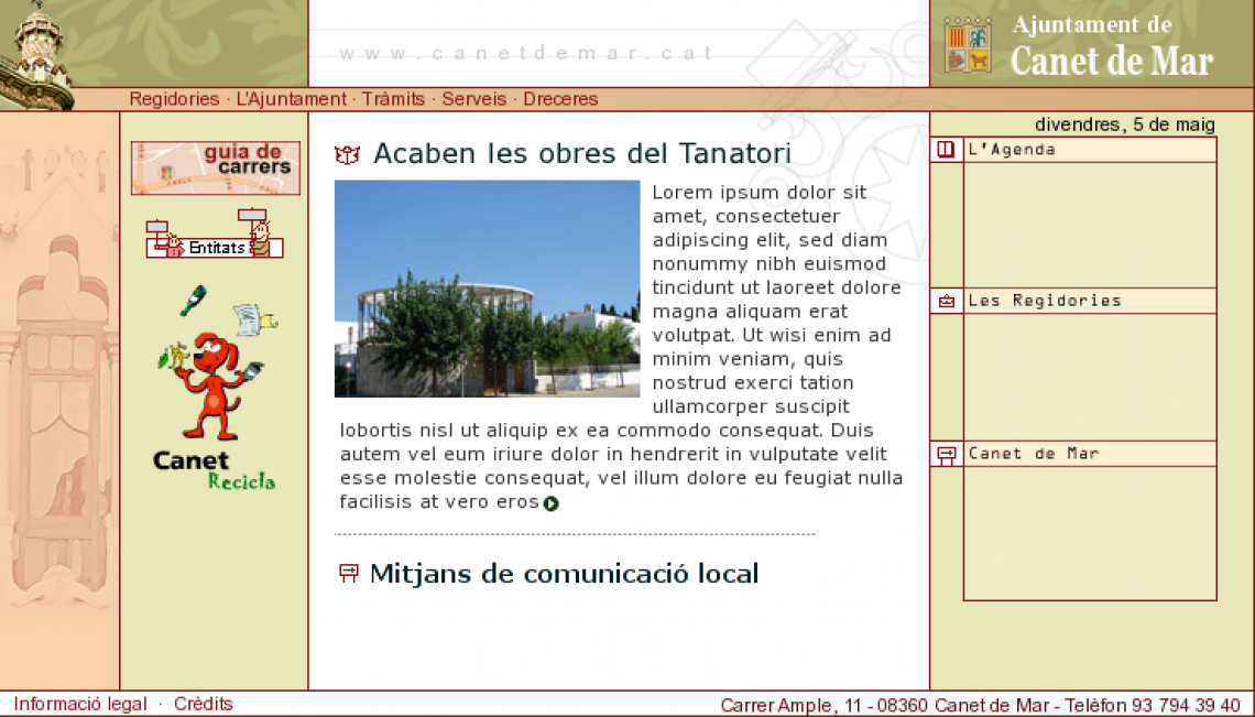 Ajuntament de Canet de Mar