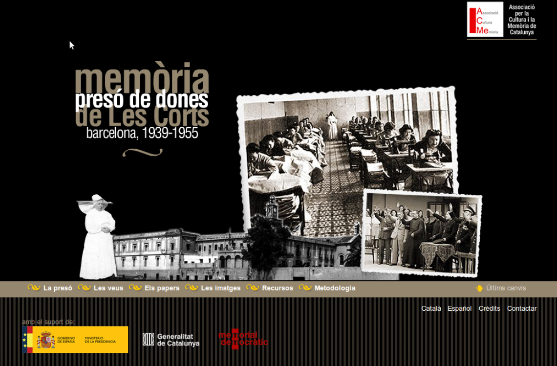 Memòria de la presó de dones de Les Corts